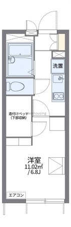 レオパレスフルマークの物件間取画像